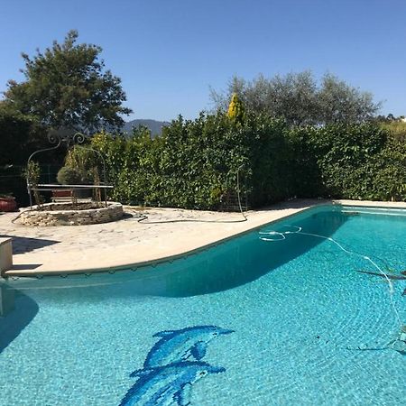 2 Pieces Rdc Villa Piscine La Roquette-sur-Siagne エクステリア 写真